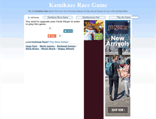 Tablet Screenshot of kamikazerace.net